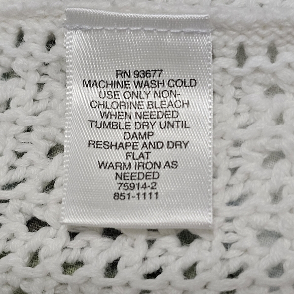 🟠 4 for $25 🟠 LIZ CLAIBORNE 3/4 SLEEVE SWEATER - Picture 5 of 7